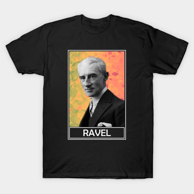 Maurice Ravel T-Shirt by TheMusicophile